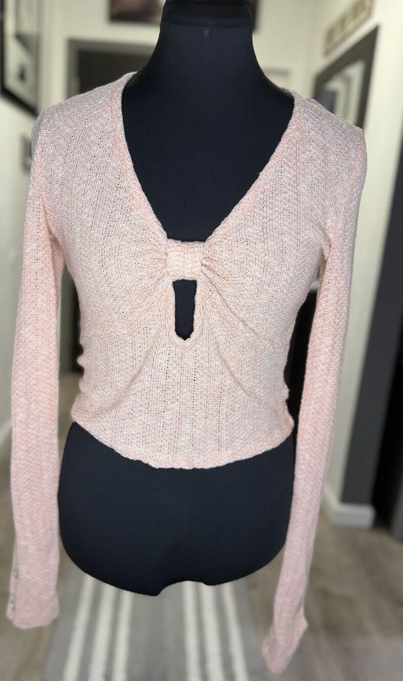 Derek Lam 10 Crosby Knit Twist Front Sweater Women's Showroom Sample Small